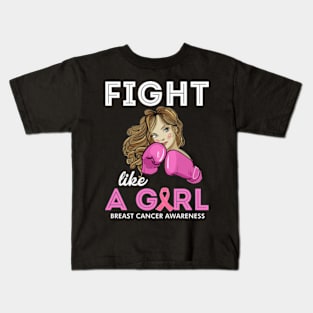 Fight Breast Cancer Awareness Month Shirt Women Gi Kids T-Shirt